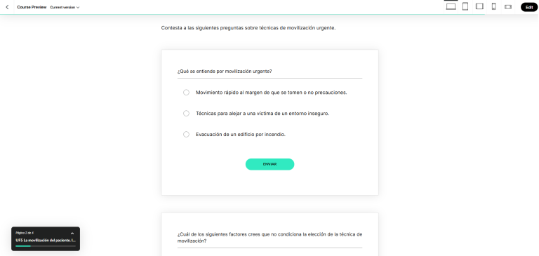 Curso Evacuación y traslado de pacientes - 10