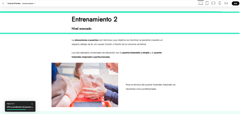 Curso Evacuación y traslado de pacientes - 22